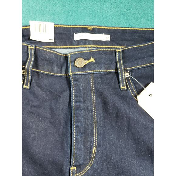 Levis 721 Jeans Size 14 Womens Blue Pants Stretch Denim High Rise Skinny NWT - Picture 10 of 16
